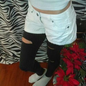 Imduntrial Cotton white shorts